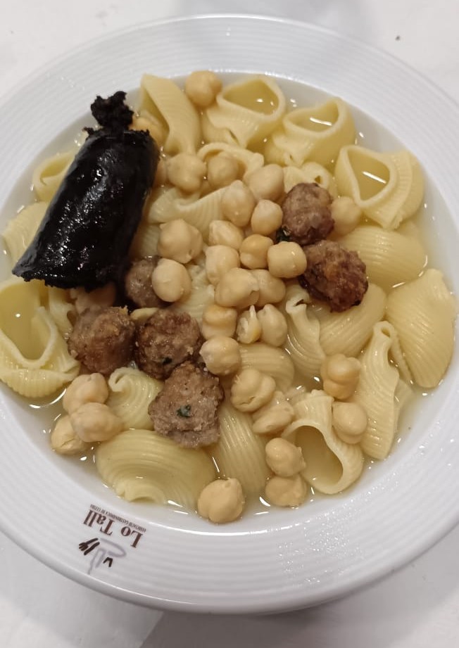 Galets amb la carn d’olla