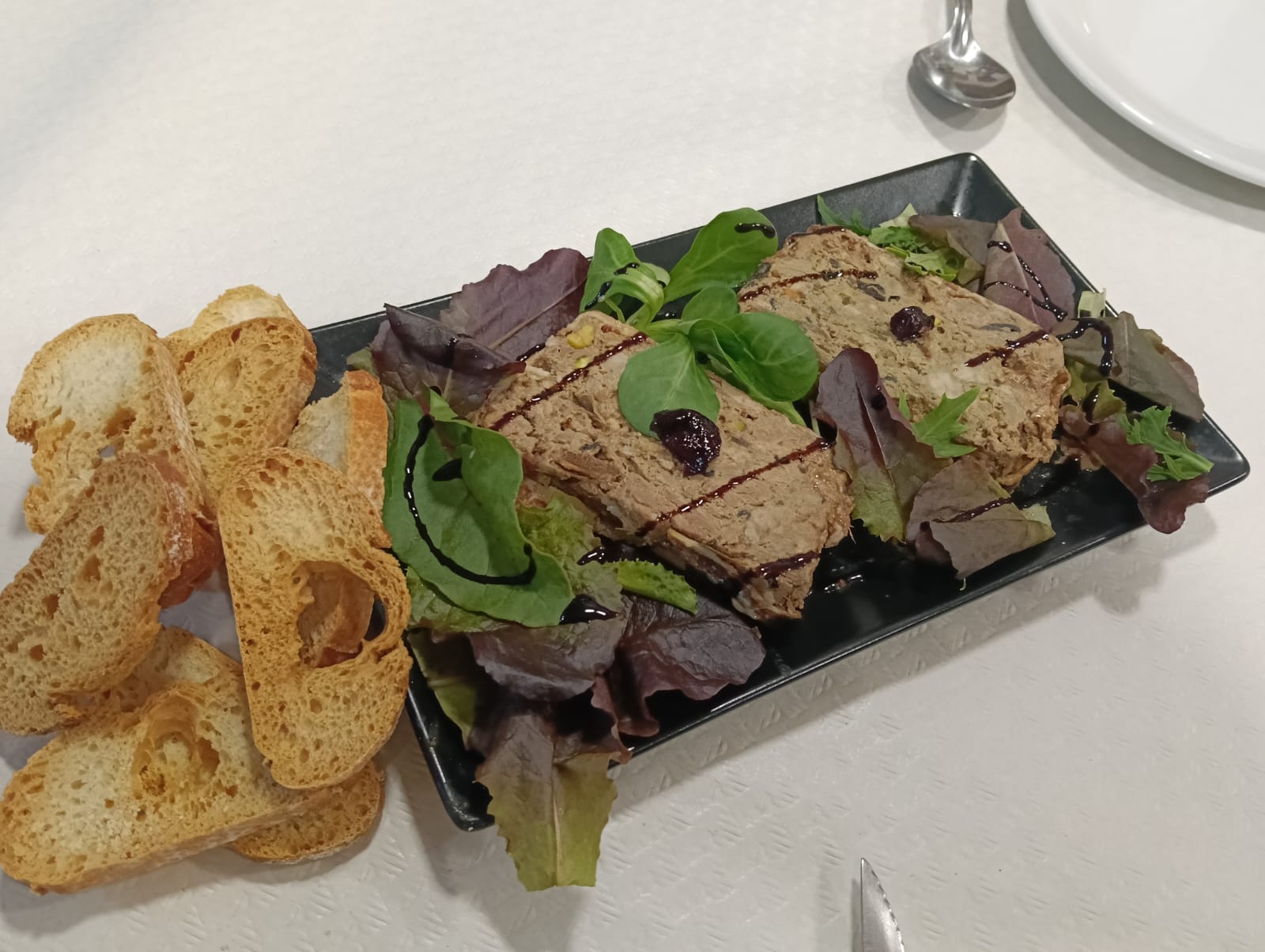 Paté de muntanya — detall