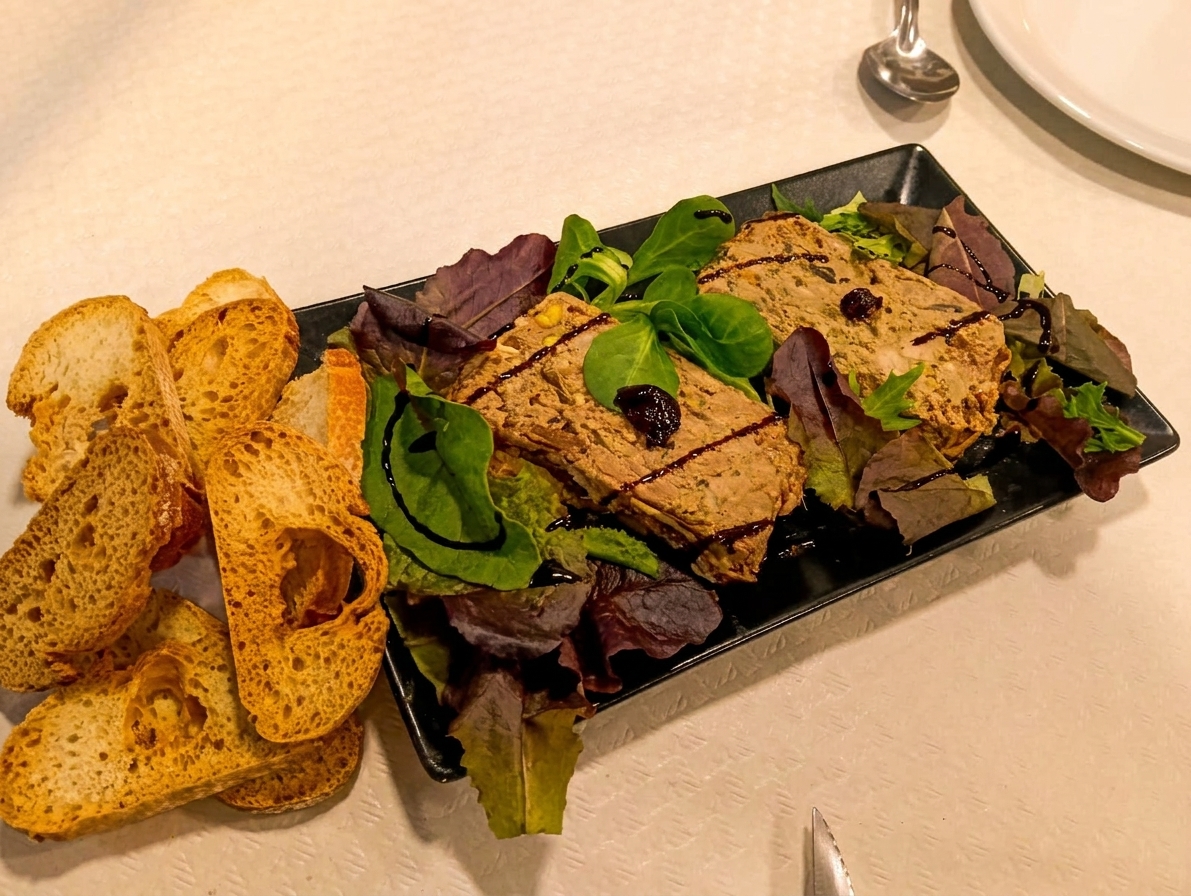 Paté de muntanya — detall