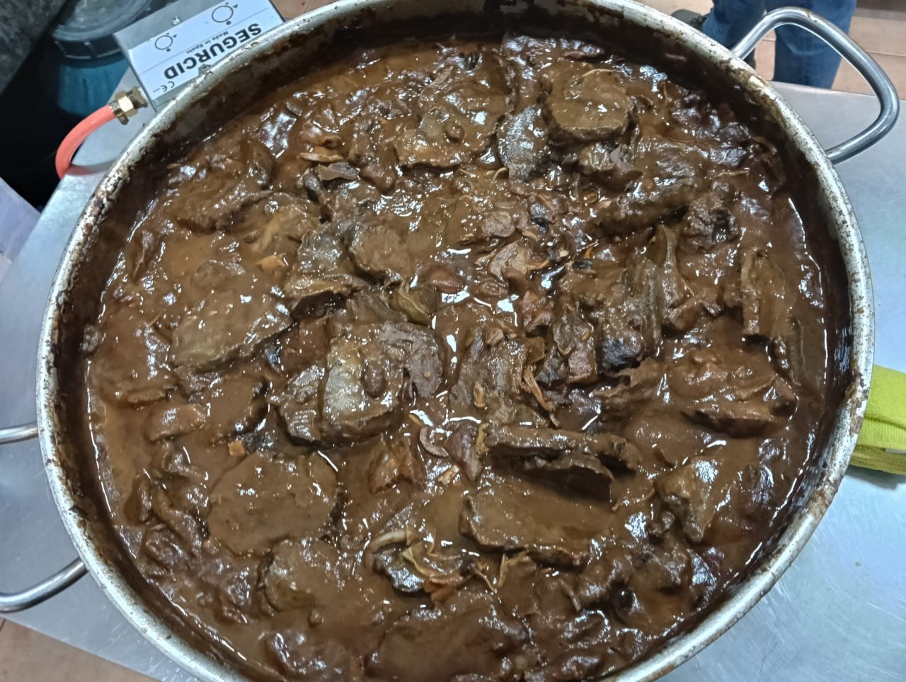 Guisat a la cassola (detall)