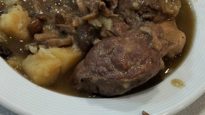 Estofat de carn amb patates